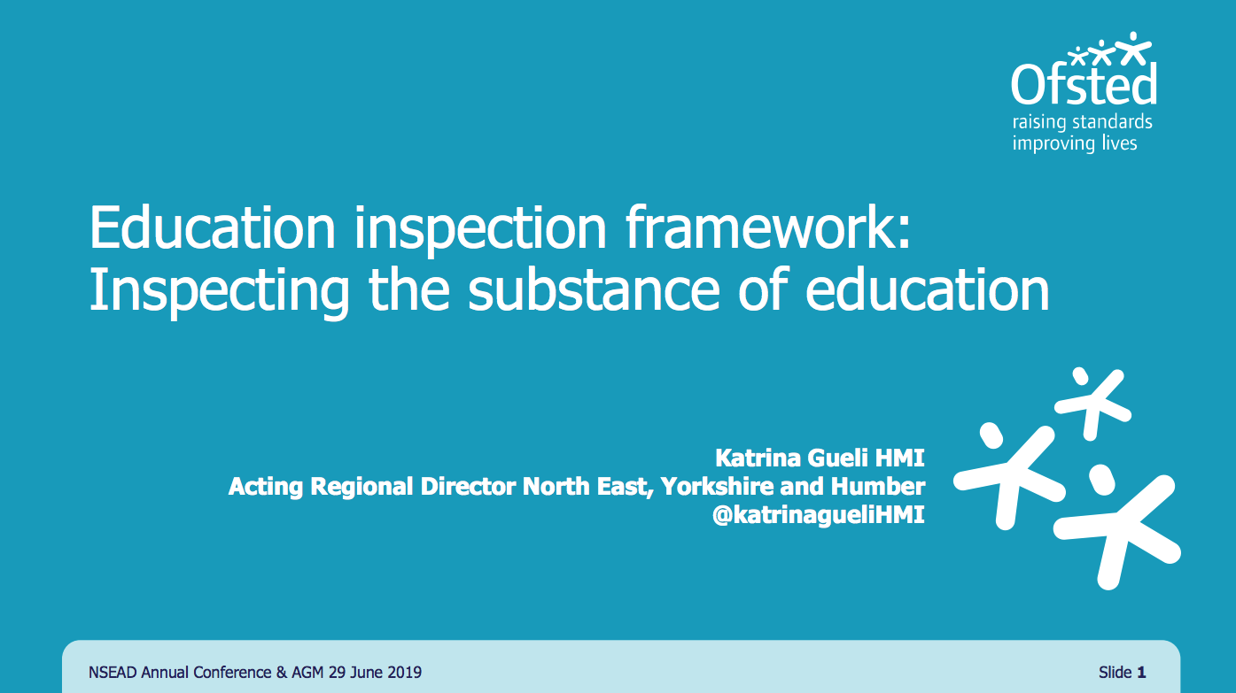 ofsted homework guidelines 2019